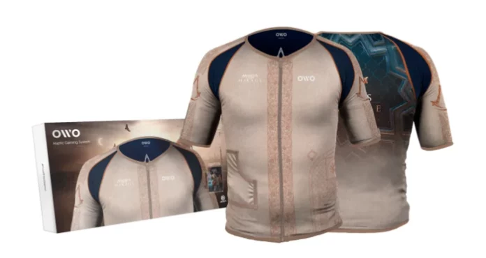 Kaos Haptic Assassin's Creed Mirage Baju Haptic Assassin's Creed Mirage
