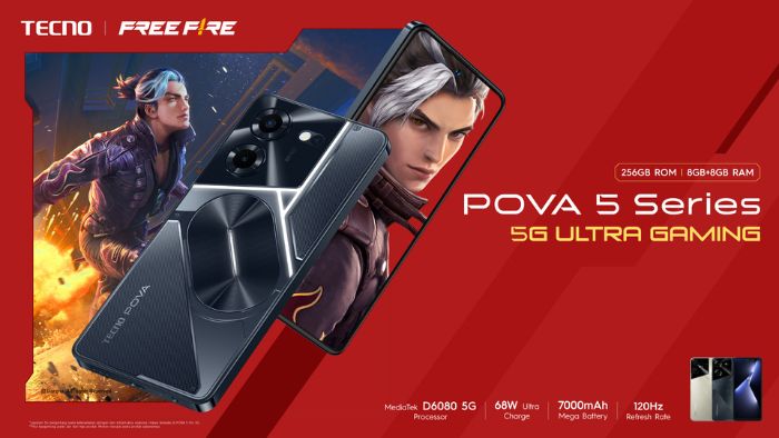 Harga Tecno Pova 5 Series