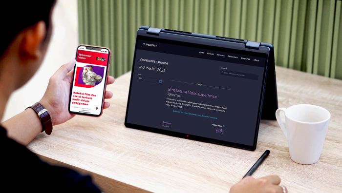 Telkomsel Penghargaan Ookla Speedtest Awards