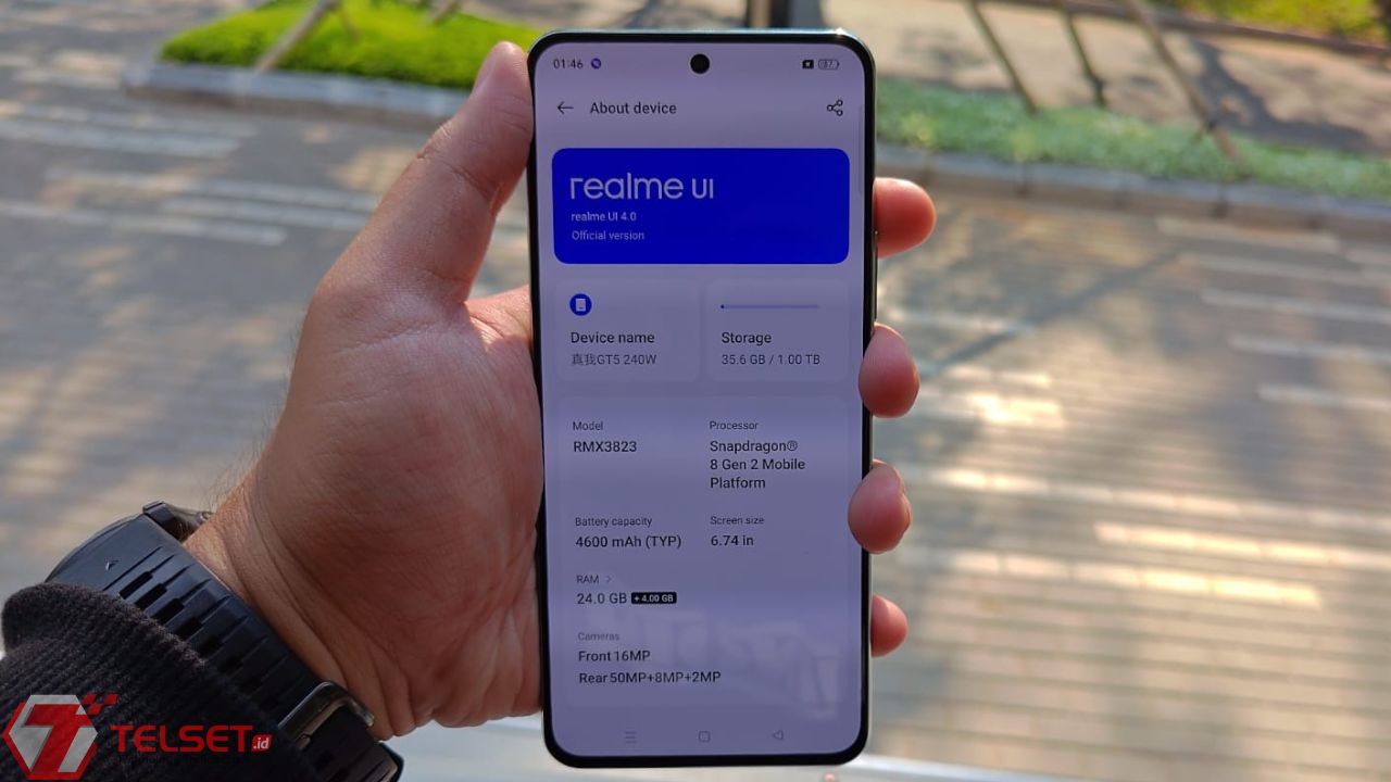 Hands-on Realme GT5