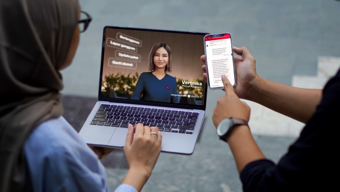 teknologi AI veronika mytelkomsel telkomsel
