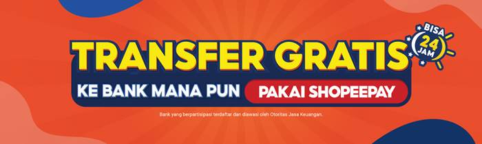 Transfer Bank Gratis ShopeePay