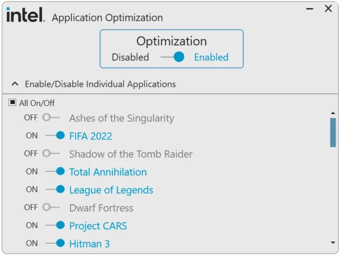 Intel Core Generasi 14 Fitur Game