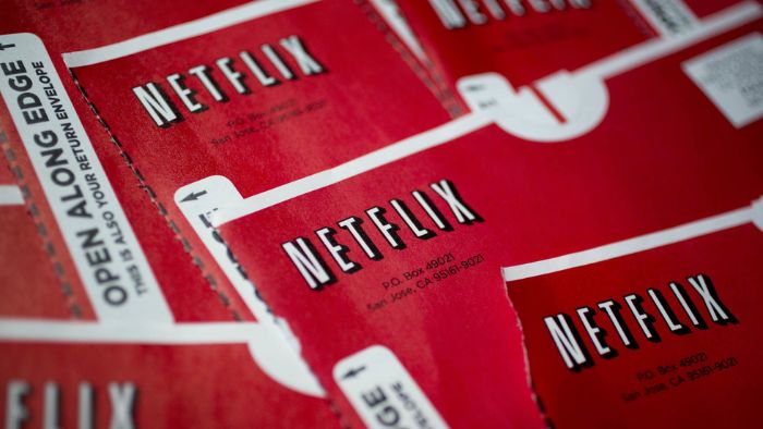Stok DVD Netflix