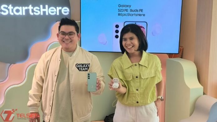 Teks paragraf Anda Spesifikasi Galaxy S23 FE