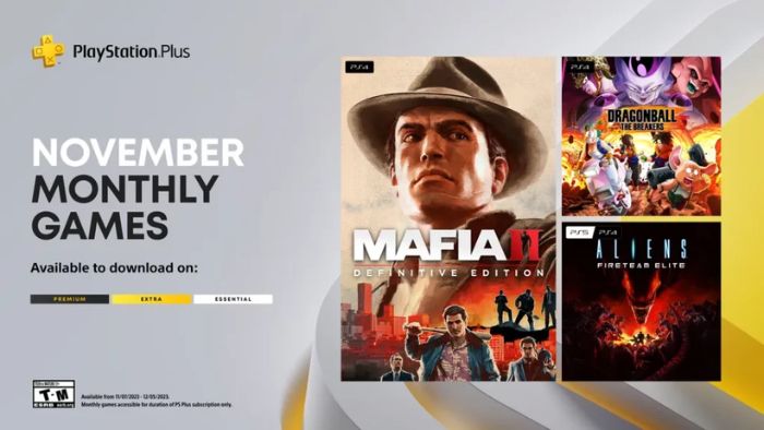Game PlayStation Plus November 2023