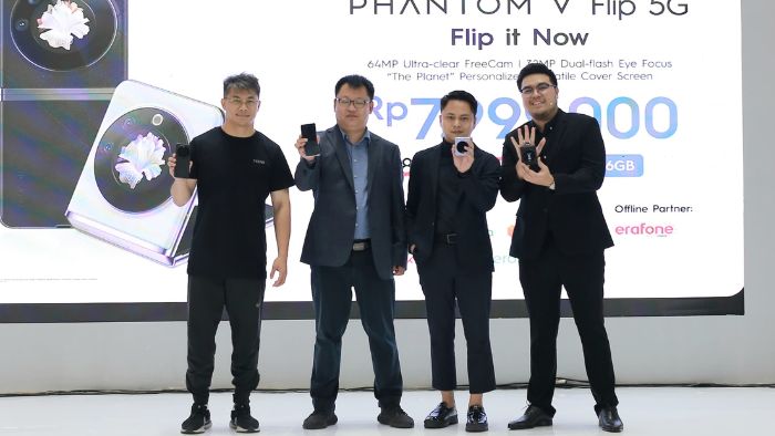 Spesifikasi Tecno Phantom V Flip