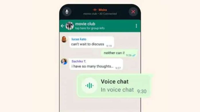 WhatsApp Voice Chat
