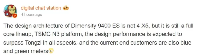 MediaTek Dimensity 9400 Lebih Kencang