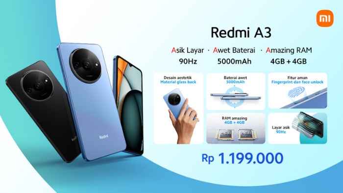Spesifikasi Redmi A3