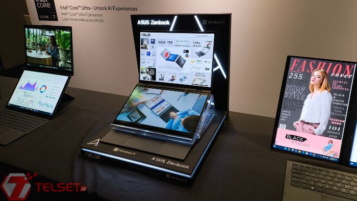 Asus Zenbook DUO (UX8406) Rilis Maret, Punya 2 Layar OLED