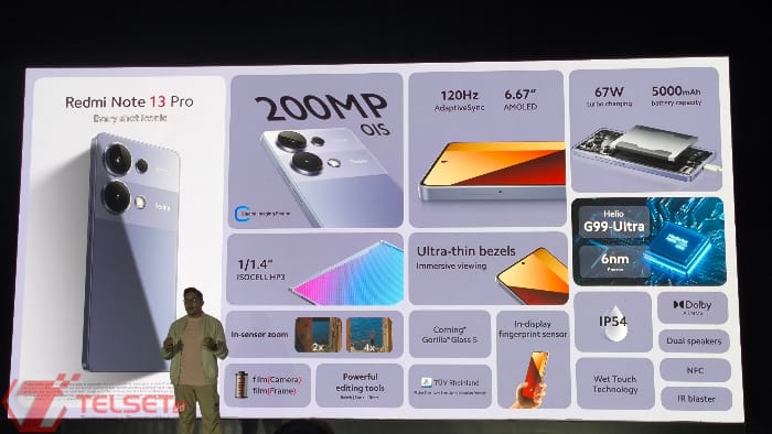 Spesifikasi Redmi Note 13 Pro