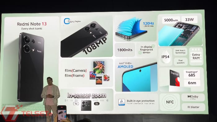 Spesifikasi Redmi Note 13 4G