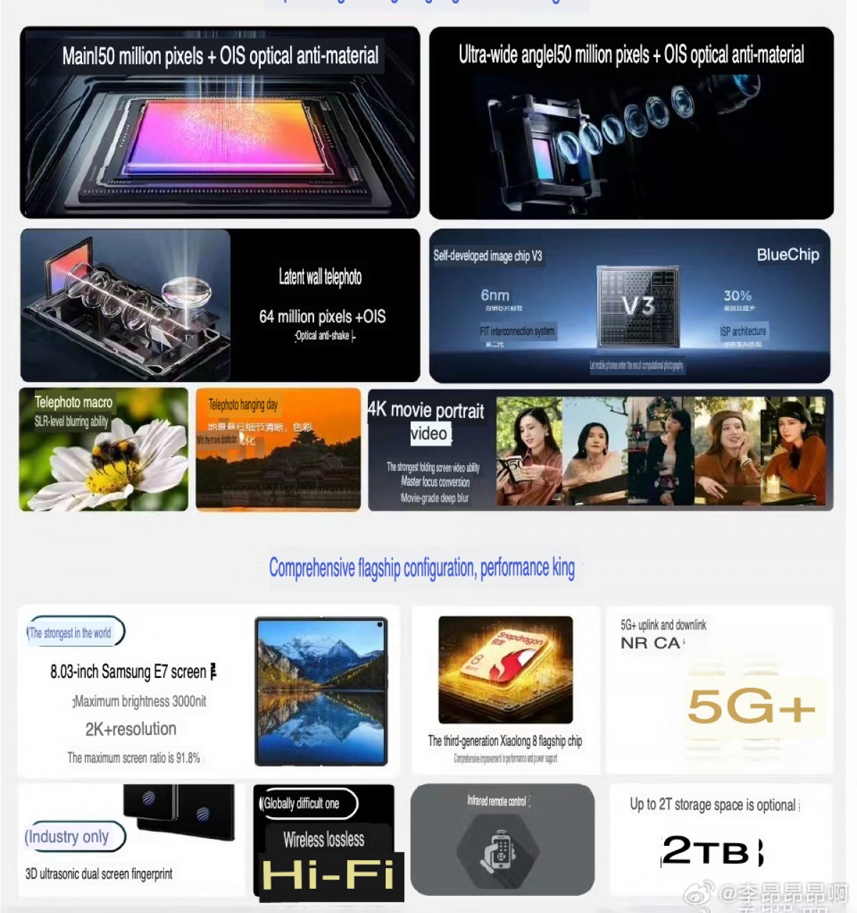 vivo X Fold3 bocor di interrnet