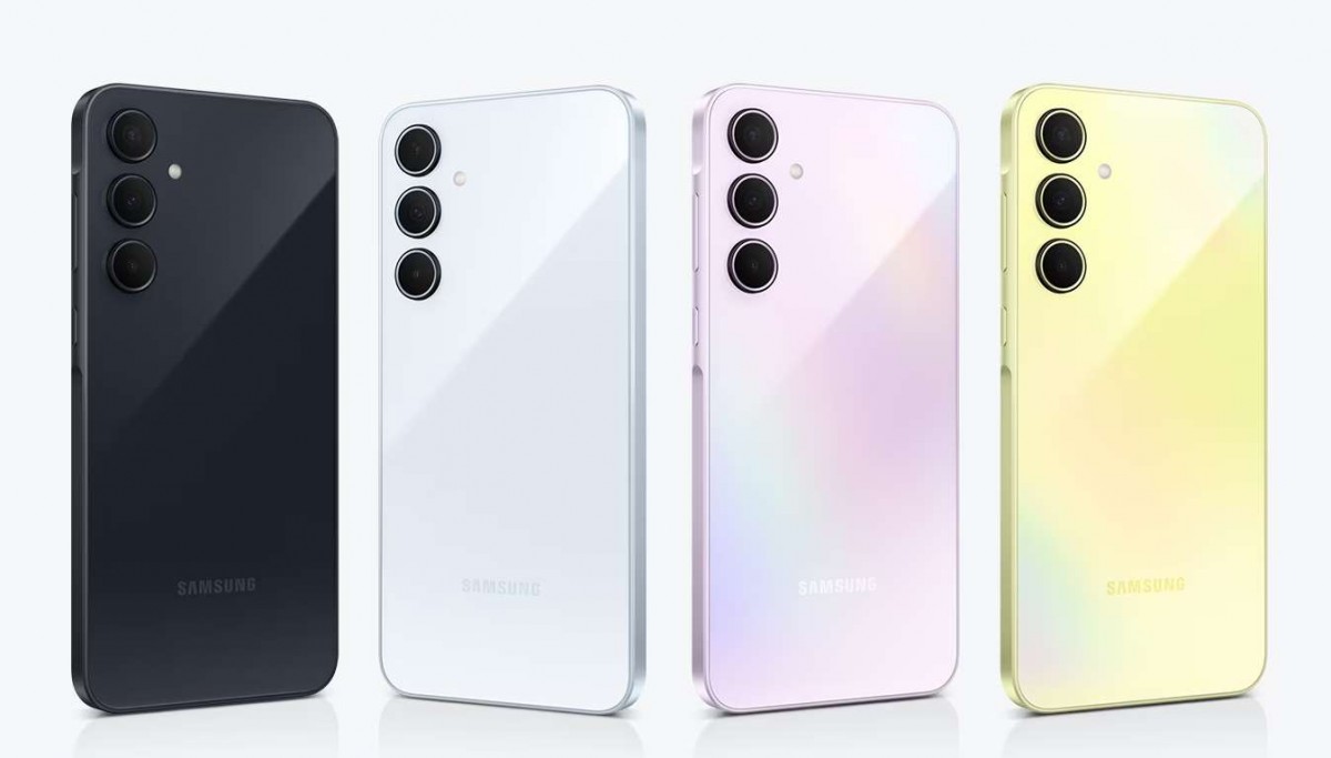 Samsung's Galaxy A55 and A35 are official with layar OLED screens, Exynos chips