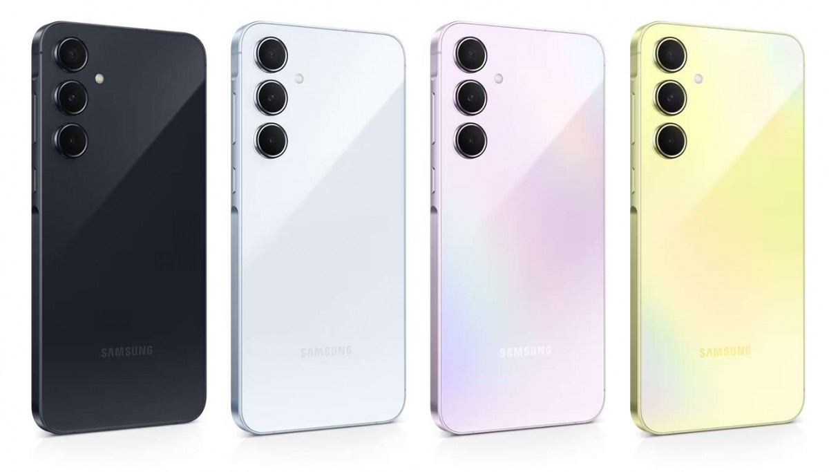 Samsung Galaxy A55 and A35 are official with layar OLED screens, Exynos chips