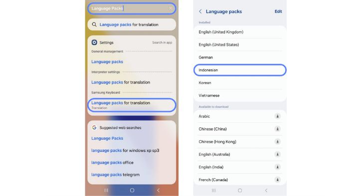 Galaxy AI Bahasa Indonesia