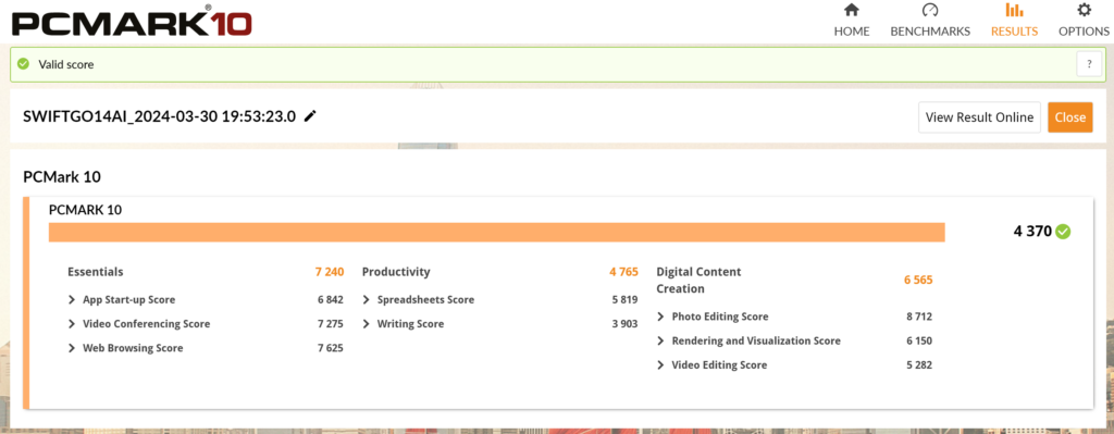 Acer Swift Go 14 AI (SFG14-73)