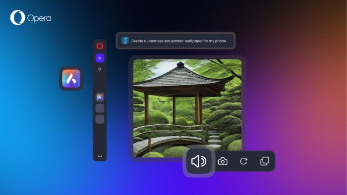 Browser Opera Gemini AI