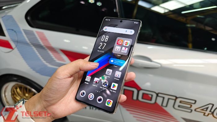 Desain Infinix Note 40 Series Racing Edition