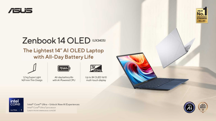 ASUS Zenbook 14 OLED (UX3405) Asus Zenbook 14 OLED