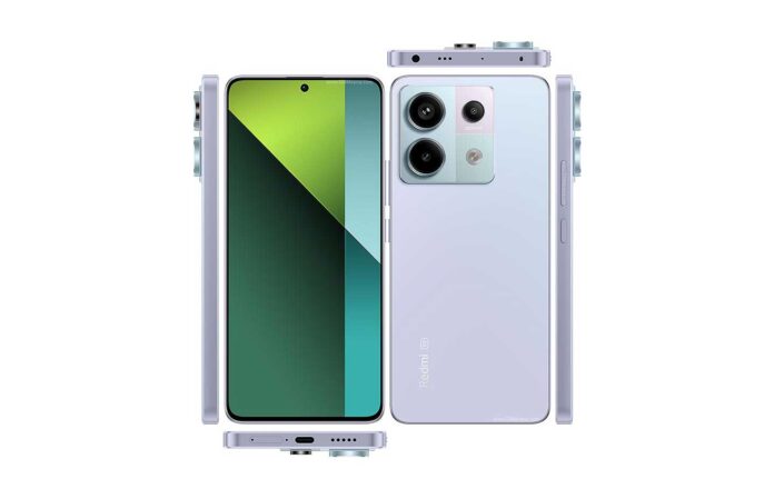Xiaomi Redmi Note 13 Pro Tampilan depan Xiaomi Redmi Note 13 Pro dengan layar AMOLED dan kamera 200 MP