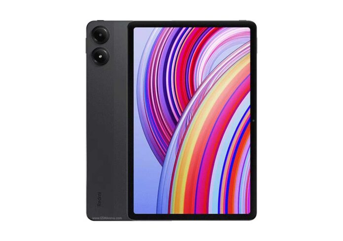 Xiaomi Redmi Pad Pro 5G Tampilan depan Xiaomi Redmi Pad Pro 5G dengan layar IPS LCD dan kamera 8 MP serta CPU Qualcomm SM7435-AB Snapdragon 7s Gen 2 (4 nm) harga spesifikasi fitur prosesor kamera cpu benchmark memori ram kelebihan kekurangan