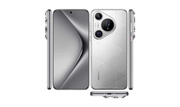 Huawei Pura 70 Pro+ Tampilan depan Huawei Pura 70 Pro+ dengan layar LTPO OLED dan kamera 50 MP
