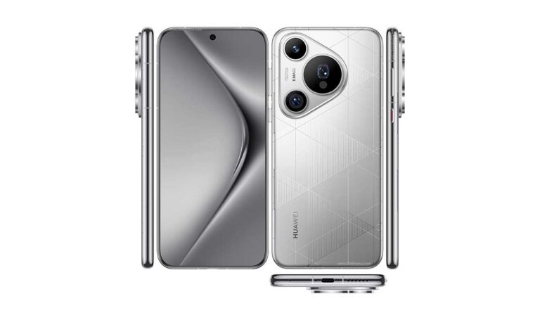 Tampilan depan Huawei Pura 70 Pro+ dengan layar LTPO OLED dan kamera 50 MP