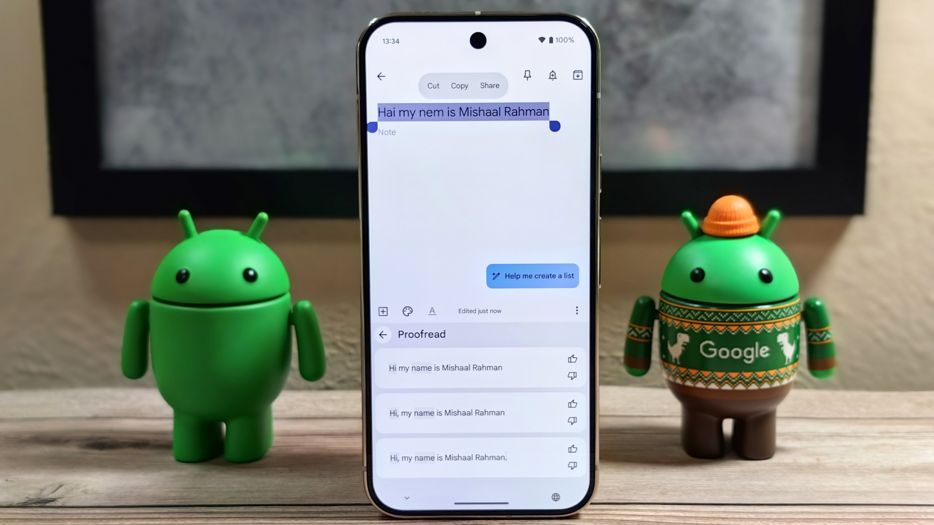 Android 16 Punya Writing Tools API untuk Kontrol Alat Penulisan AI