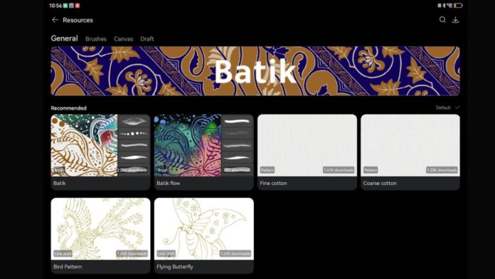 Fitur Batik Huawei GoPaint Fitur Batik Huawei GoPaint