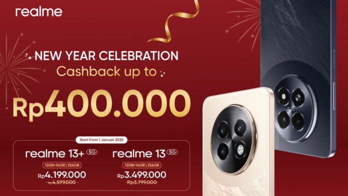 Realme 13 Series 5G Turun Harga Realme 13 Series 5G Turun Harga