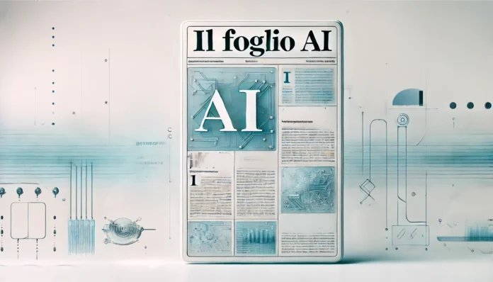 Il Foglio AI, surat kabar pertama yang dibuat sepenuhnya oleh kecerdasan buatan