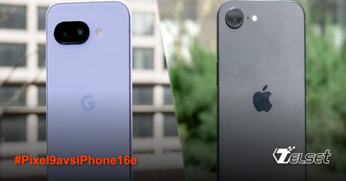 Perbandingan Google Pixel 9a dan iPhone 16e