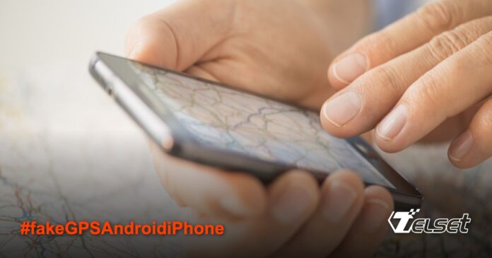 Cara Mudah Fake GPS di Android dan iPhone: Ubah Lokasi Anda dalam Sekejap Ilustrasi seseorang menggunakan smartphone untuk mengubah lokasi GPS