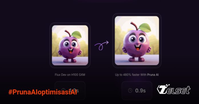 Pruna AI Buka Kerangka Optimisasi AI, Bikin Model Lebih Cepat dan Hemat Ilustrasi optimisasi model AI dengan Pruna AI