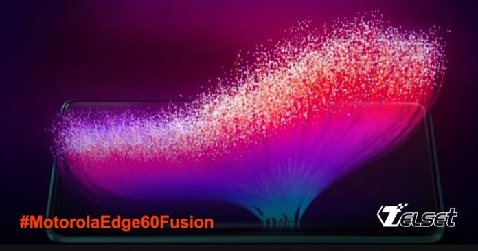 Motorola Edge 60 Fusion dengan layar curved dan desain stylish