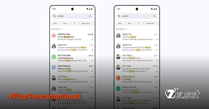 Gmail Bakal Lebih Cerdas! Fitur Pencarian Baru dengan AI Siap Bikin Inbox Anda Rapi Ilustrasi fitur pencarian baru Gmail dengan AI