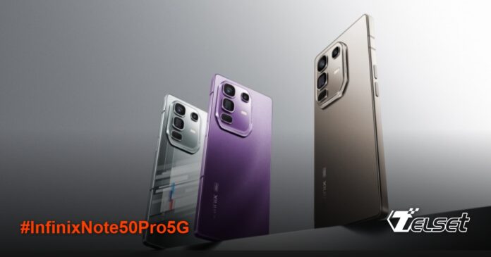 Infinix Note 50 Pro+ 5G Resmi Rilis: AI Canggih & Performa Gahar dengan Harga Terjangkau Infinix Note 50 Pro+ 5G dengan desain premium dan fitur AI