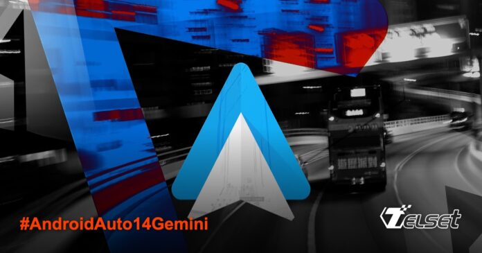 Android Auto 14 Resmi Rilis, Gemini Siap Gantikan Google Assistant Tampilan antarmuka Android Auto 14 dengan ikon Gemini di sudut kanan bawah