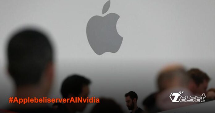 Apple Siap Gelontorkan Rp 16 Triliun untuk Server AI Nvidia Ilustrasi server AI Nvidia yang dibeli Apple senilai Rp 16 triliun