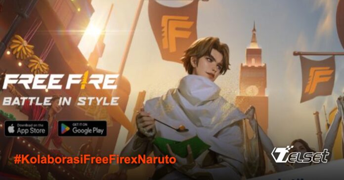Kolaborasi Free Fire dan Naruto dengan skin Sage Mode dan mode Shinobi War