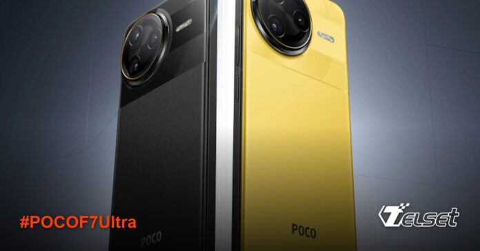 POCO F7 Ultra smartphone dengan desain premium dan layar AMOLED 2K