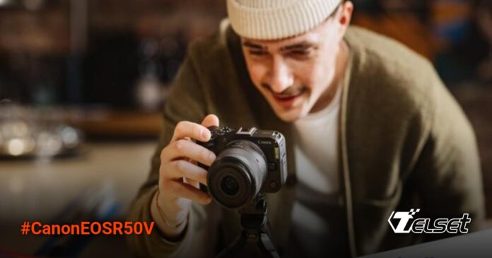Canon EOS R50 V: Kamera Mirrorless Entry Level dengan Performa Video Lebih Gahar Canon EOS R50 V, kamera mirrorless entry level dengan bodi kecil dan kemampuan video 4K 60fps