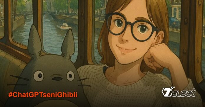 ChatGPT Ubah Semua Jadi Seni Ghibli — Bahkan yang Kontroversial Ilustrasi transformasi foto menjadi gaya Studio Ghibli oleh ChatGPT