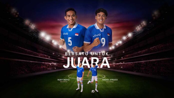 vivo #BersatuUntukJuara: Kolaborasi Rizky Ridho & Rafael Struick Kolaborasi vivo dengan Rizky Ridho dan Rafael Struick dalam kampanye #BersatuUntukJuara