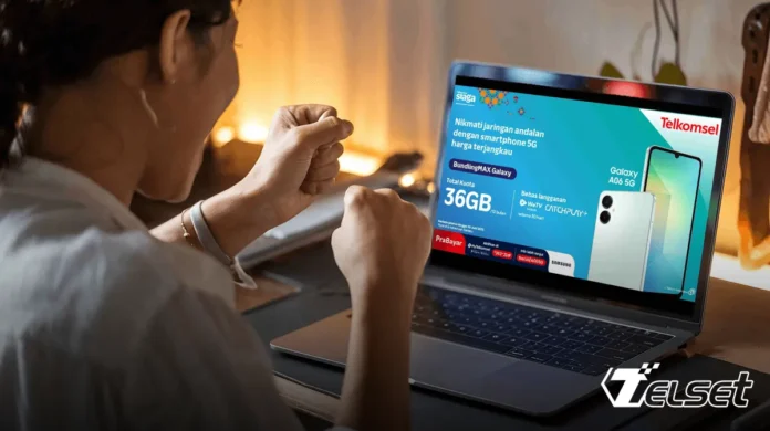 Paket Telkomsel BundlingMAX Samsung Galaxy A06 5G, Kuota 36GB + Hyper 5G Paket BundlingMAX Samsung Galaxy A06 5G dengan bonus kuota 36GB dari Telkomsel