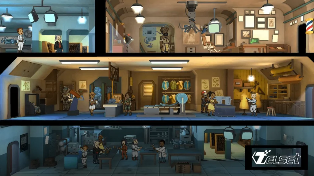 Fallout Shelter game simulator