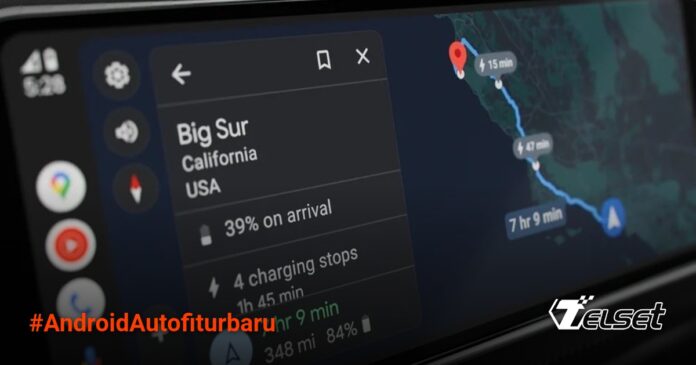 Android Auto Bakal Lebih Mirip Sistem Asli Mobil dengan Fitur Baru Ini Logo Android Auto dengan tampilan antarmuka terbaru