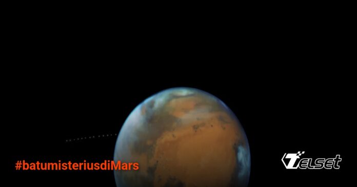 Foto close-up batu St. Paul’s Bay di Mars yang ditemukan rover Perseverance